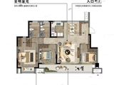 绿地樾丽云庭_3室2厅2卫 建面116平米