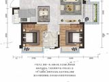 宋都江宸合悦_2室2厅1卫 建面67平米