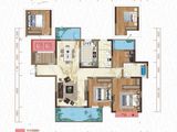 锦绣和府_4室2厅2卫 建面127平米