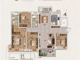 白石古莲城3期松竹里_4室2厅2卫 建面160平米