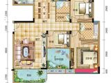 五矿万境水岸天境_3室2厅2卫 建面127平米