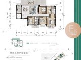 华润置地西园望江_5室2厅2卫 建面169平米