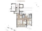 首开万科江悦光年_3室2厅2卫 建面103平米