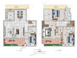 龙城坤园_4室2厅4卫 建面206平米