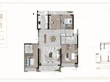 建发云锦湾_4室2厅3卫 建面166平米