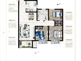 京南生态城_3室2厅1卫 建面95平米