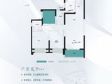 华发碧桂园滨海半岛_3室2厅2卫 建面92平米