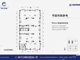 绿港双创城_整层空间6-26层平面图 建面803平米