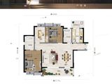 兴润兴公馆_3室2厅2卫 建面137平米