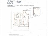金地云栖天悦_3室2厅2卫 建面116平米