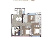 合景汇悦城_3室2厅2卫 建面107平米