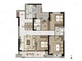 绿城百禾桂语江南_4室2厅2卫 建面129平米
