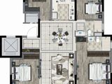 碧桂园港城印象_4室2厅2卫 建面120平米
