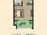 幸福壹号公馆_1室2厅1卫 建面45平米