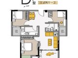 立孚悦府_3室2厅1卫 建面92平米