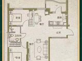 大连维特奥健康小镇_2室2厅1卫 建面121平米