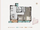 华宸府_2室2厅1卫 建面78平米