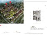 泊逸天玺甲第_2室2厅1卫 建面93平米
