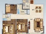 浩城太学府二期_3室2厅2卫 建面105平米