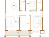 宇信凯旋公馆_3室2厅2卫 建面130平米