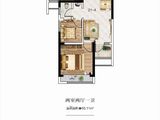 泰宏建业国际城_2室2厅1卫 建面65平米