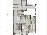 万科朗拾_3室2厅2卫 建面105平米