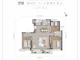 万科四季花城_3室2厅2卫 建面143平米