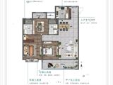 中国铁建梧桐天樾_3室2厅2卫 建面136平米