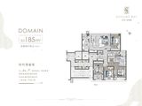 万科天琴湾_4室2厅2卫 建面185平米