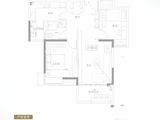 金鹰半山花园_2室2厅1卫 建面84平米