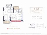 巴陵正荣府_3室2厅2卫 建面100平米