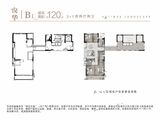 越秀悦见云庭_3室2厅2卫 建面120平米