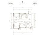 华发绿洋湾_3室2厅2卫 建面116平米