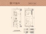大新鸿基豪庭_2室2厅1卫 建面55平米