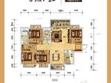 书香世家_4室2厅2卫 建面125平米