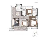 清云澜湾_3室2厅2卫 建面108平米