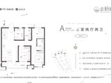 保利源诚领秀海_3室2厅2卫 建面107平米
