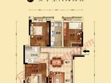 中国铁建公园3326_3室2厅1卫 建面105平米