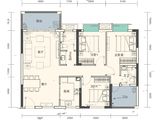 嘉辉罗浮公馆_3室2厅2卫 建面112平米