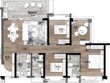 防城港滨江壹号_3室2厅2卫 建面115平米