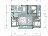 绿城桂语江南_3室2厅2卫 建面167平米