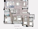 建发五缘灏月_5室2厅4卫 建面268平米