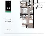雅戈尔星海云境_3室2厅2卫 建面100平米