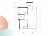 璟荟名庭_2室2厅1卫 建面68平米