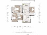 交投城东院_4室2厅2卫 建面124平米