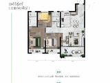 保利阅云台_3室2厅2卫 建面116平米