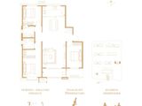 弘启名城_3室2厅2卫 建面136平米
