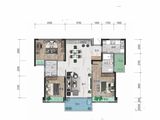 建工司南_3室2厅2卫 建面117平米