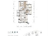 会展湾雍境_3室2厅2卫 建面90平米