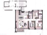 雍汇庭_3室2厅2卫 建面152平米